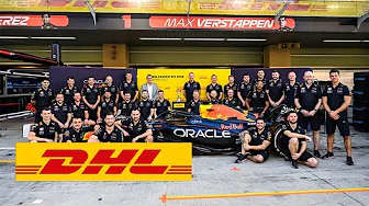 Red Bull Racing win 2022 DHL Fastest Pit Stop Award