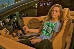 Carmen Jordá got in Lotus road car