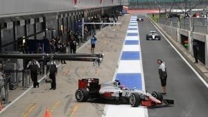 Santino Ferrucci (USA) Haas VF-16 at Formula One Testing, Day One, Silverstone, England, Tuesday 12 July 2016. © Sutton Images
