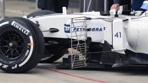 Alex Lynn (GBR) Williams FW38 with aero senors at Formula One Testing, Day One, Silverstone, England, Tuesday 12 July 2016. © Sutton Images
